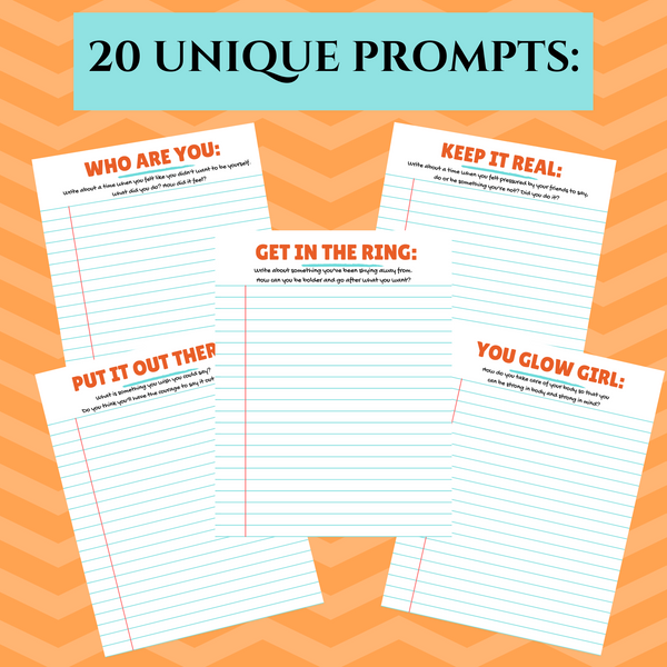 20 Reflective Journal Prompts for Teens