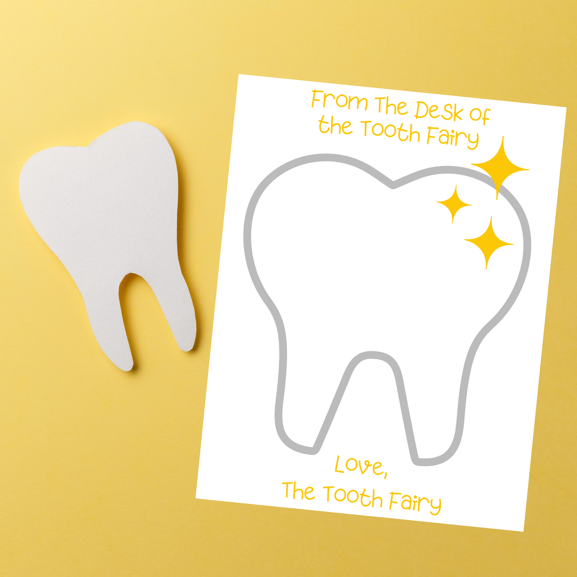 Tooth Fairy Letter Printable